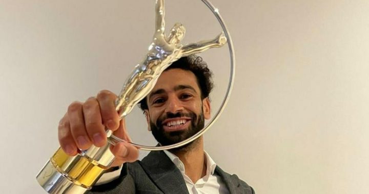 محمد صلاح يحصل على جائزة لوريوس سبورت