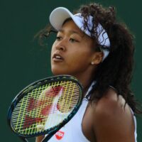 لاعبة التنس اليابانية تعود أوساكا تعود إلى الملاعب بعد الانجاب .