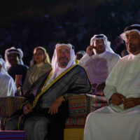 الشيخ الدكتور سلطان القاسمي يفتتح مهرجان الشارقة للمسرح الصحراوي