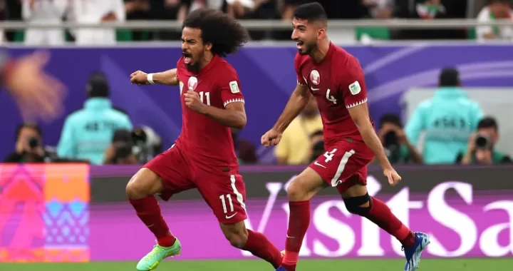 قطر تحجز بطاقتها للمباراة النهائية