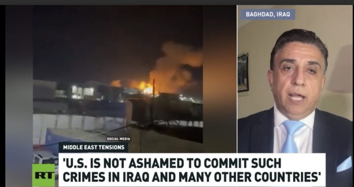 علاء الخطيب : الاغتيالات والمسيرات  لاتوقف المطالبة بخروج القوات الأمريكية من العراق