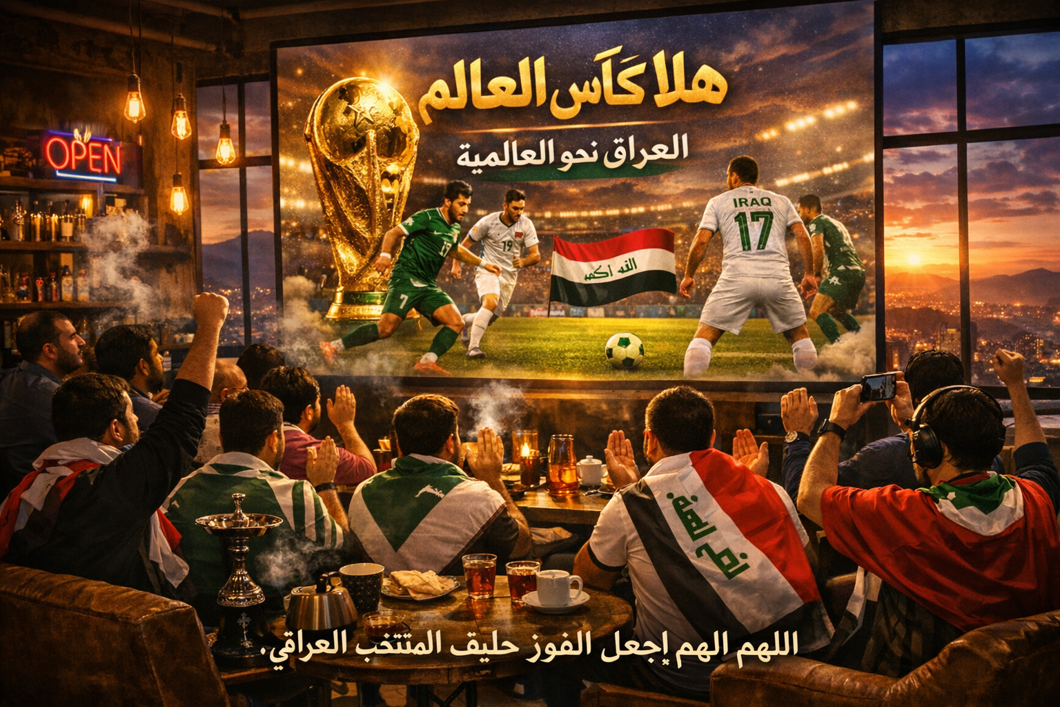 العراق يستيقظ فجراً – إنذار رياضي