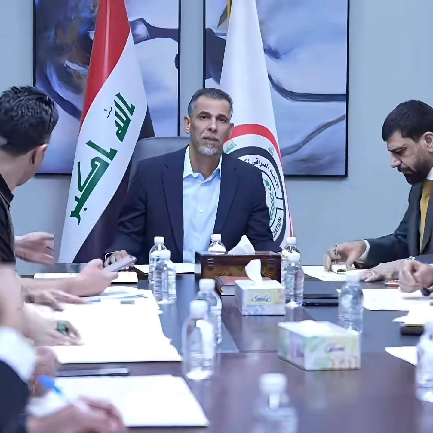 يونس محمود يلتحق بالبعثة العراقية في إسبانيا قبل المونديال