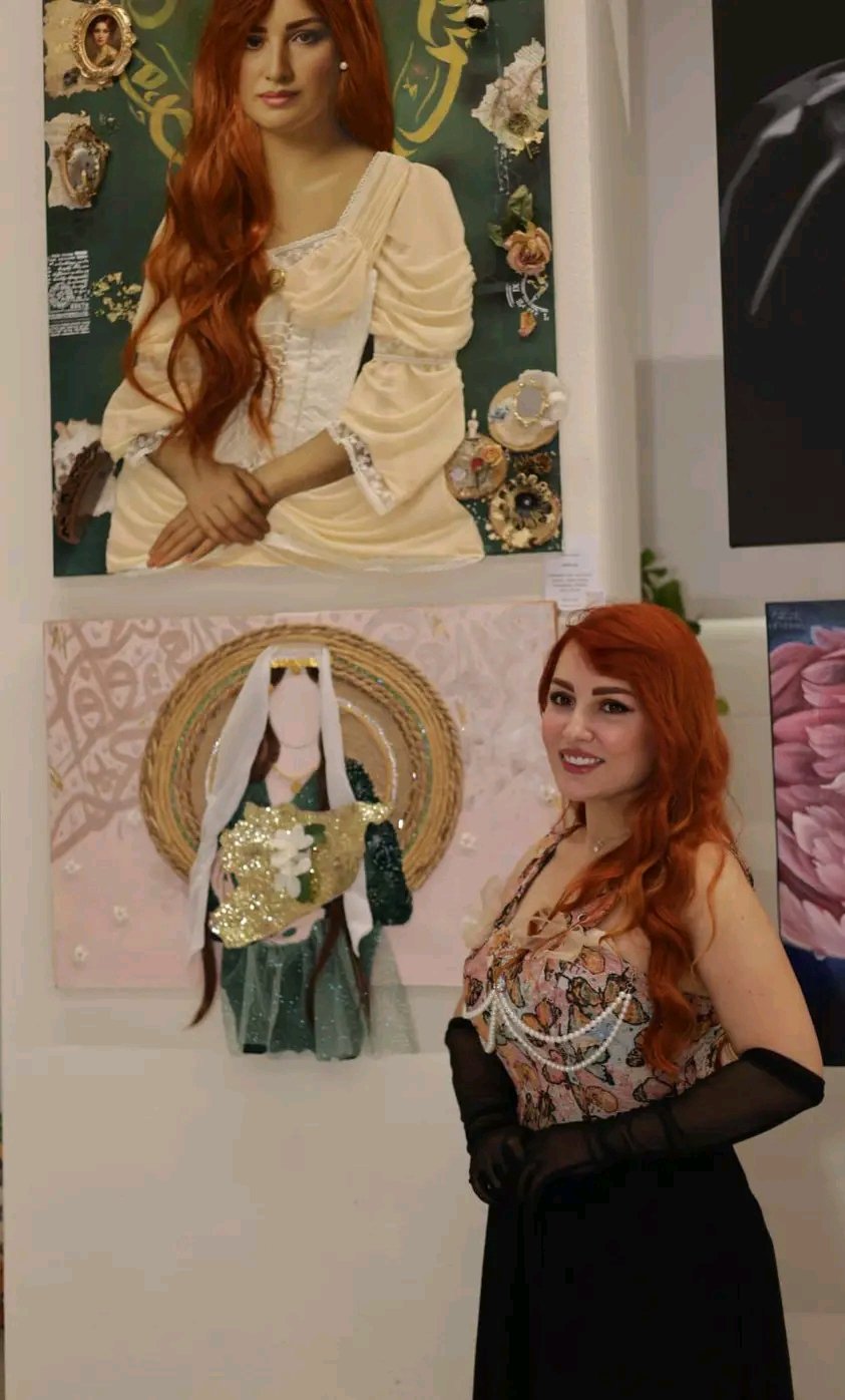 ميرين جمال الولي.مهندسة بطعم الفن التشكيلي