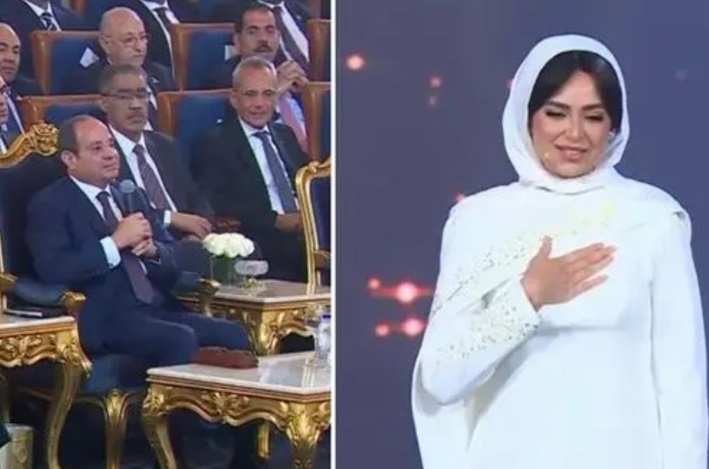 الرئيس السيسي يدعو للفنانة هبة مجدي بالشفاء/ المستقل